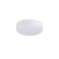 Svetilka stropna LED IPER 10W 1200lm 4000K okrogla bela IP65