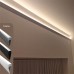 2455 LP alu LED profil 24x55 kotni indirekt alu brez difuzorja