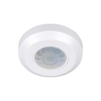 Senzor gibanja stropni PIR 360° 200W/100W LED 4m IP20 bel ZONA MINI-W