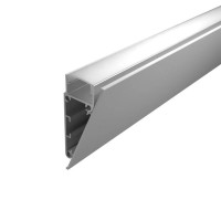 2455 LP alu LED profil 24x55 kotni indirekt bel brez difuzorja