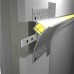 3895 LP alu LED profil PLASTER 38x95 idirekt alu brez difuzorja