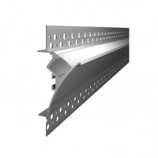 3895 LP alu LED profil PLASTER 38x95 idirekt alu brez difuzorja