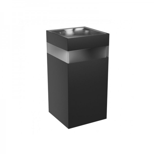 Svetilka za fasade TORRE RING 9W CCT SQ IP54 črna