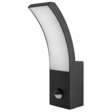 Svetilka za fasade s senzorjem LED 9W 500lm 4000K LORETO IP54 antracit