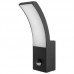 Svetilka za fasade s senzorjem LED 9W 500lm 4000K LORETO IP54 antracit