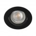 Svetilka vgradna gibljiva DALLA DTO -B okrogla  črna