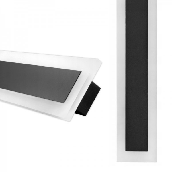 Svetilka za fasade LED 45W 2250lm 4000K 150cm DURANGO IP65 črna