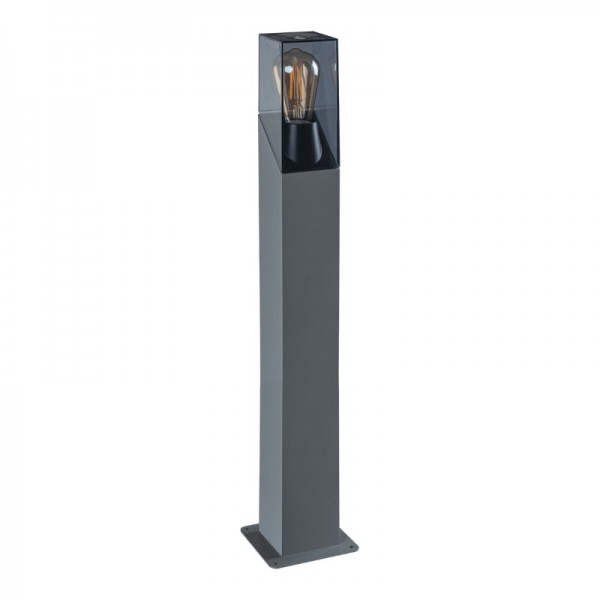 Svetilka stoječa - stebriček LED-Ready LAVEN 80 GR E27 antracit