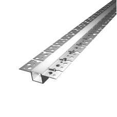 5713F LP alu LED profil PLASTER flexibilni siv 2m brez pokrova 14,5mm