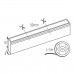 LED trak Neon KNX 24V 12W/m, 320lm/m 4000K IP65 4x10x5000mm