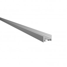 1711 LP alu LED profil siv brez pokrova