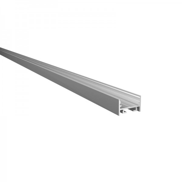 1711 LP alu LED profil siv brez pokrova