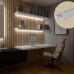 1711 LP alu LED profil bel brez pokrova