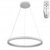 Svetilka viseča LED 42W CCT dim RING1 600mm bela z daljincem
