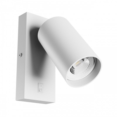 Svetilka stenska za branje SQUALLA VARIOSA SWITCH GU10 230V bela