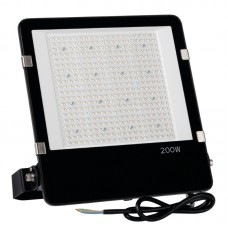 LED reflektor FL AGOR/A 200W 27000lm 4000K IP65 X125/Y65 asimetrični črn