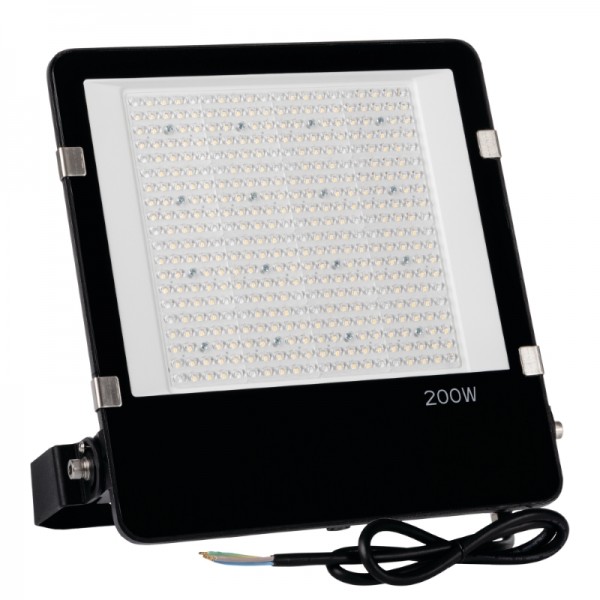 LED reflektor FL AGOR/A 200W 27000lm 4000K IP65 X125/Y65 asimetrični črn