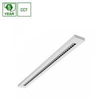 Svetilka LED linijska/viseča WLD PLANK 20W/30W/40W 4350lm 40° CCT 1195x100x25mm bela IP20