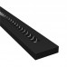 Svetilka LED linijska/viseča WLD PLANK 20W/30W/40W 4350lm 40° CCT 1195x100x25mm črna IP20
