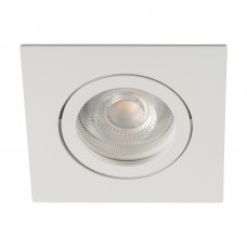 Svetilka vgradna gibljiva DALLA DTL-W kvadratna bela