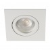 Svetilka vgradna gibljiva DALLA DTL-W kvadratna bela