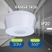 Senzor gibanja stropni PIR 360° 1000/2000W RANGE SR36 30m IP20 bel