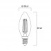 LED žarnica 4,5W ToLEDo RT Candle TW V5 CL 470LM 2700K E14 SL 220-240V F