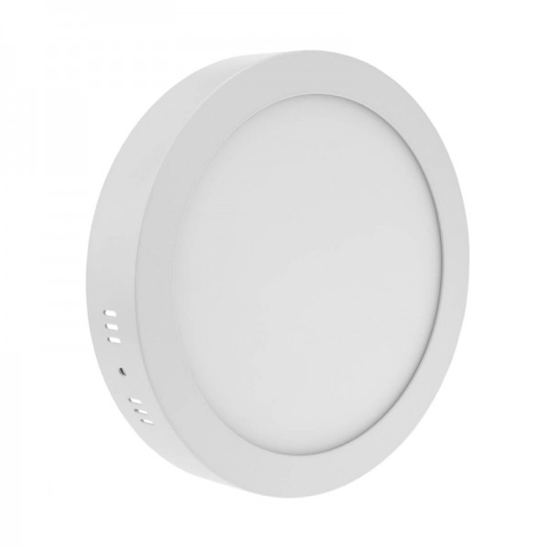 Svetilka nadgradna LED panel 18W 1520lm CCT NEDES LPL334 okrogla bela