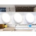 Svetilka nadgradna LED panel 24W 1850lm CCT NEDES LPL335 okrogla bela