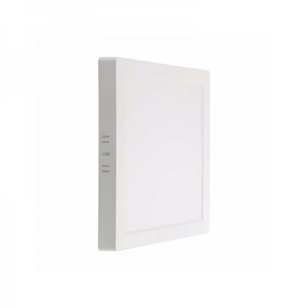 Svetilka nadgradna LED panel 12W 960lm CCT NEDES LPL433 kvadratna bela