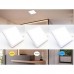 Svetilka nadgradna LED panel 24W 1850lm CCT NEDES LPL435 kvadratna bela