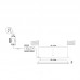 Vgradna svetilka LED panel 6W 420lm CCT NEDES LPL231 kvadratna bela
