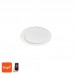 Vgradna svetilka LED panel 6W 420lm CCT WiFi NEDES LPL131 CCT okrogla bela