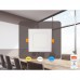 Vgradna svetilka LED panel 6W 420lm CCT WiFi NEDES LPL231 kvadratna bela