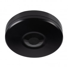 Senzor gibanja stropni PIR 360° 2000W/300W LED 4m IP65/IP20  ZONA MINI WT-B/B črn