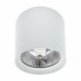 Svetilka stropna LED ready CHLOE AR111 GU10 IP44 okrogla fiksna antiglare bela