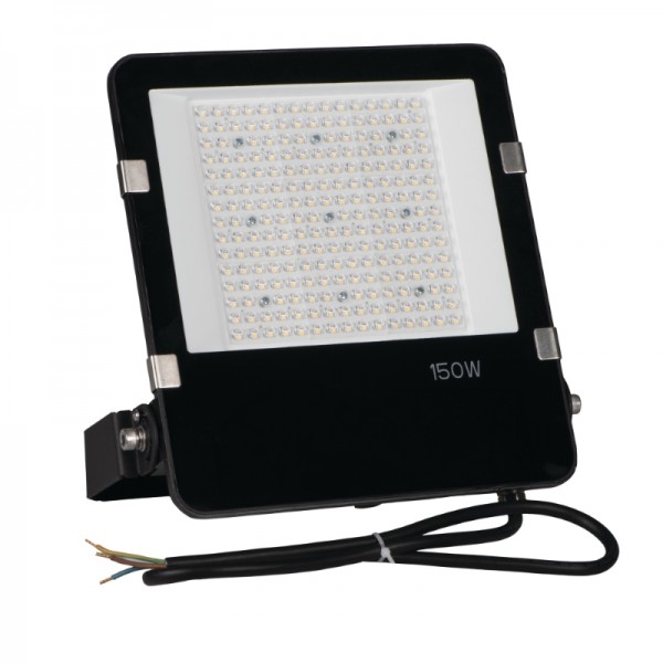 LED reflektor FL AGOR/A 150W 20250lm 4000K IP65 X125/Y65 asimetrični črn