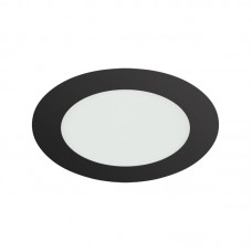 Vgradna svetilka LED panel 12W 1010lm CCT WAFEL C okrogla črna