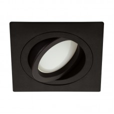 Svetilka vgradna gibljiva LUBA D kvadratna črna