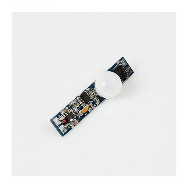 Senzor vgradni za alu profil PIR 120° PIR02 2m 40s 12-24V 2,5A 10mm