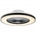 Svetilka stropna z ventilatorjem LED KLEO 500mm 18W/36W CCT 2520lm/5040lm + ventilator 15W + daljinski upravljalnik