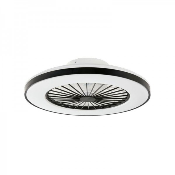 Svetilka stropna z ventilatorjem LED KLEO 500mm 18W/36W CCT 2520lm/5040lm + ventilator 15W + daljinski upravljalnik