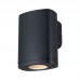 Svetilka za fasade LED ready ZEVI EL 1xGU10 max.10W IP54 črna