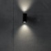 Svetilka za fasade LED ready ZEVI EL 2xGU10 max.2x10W IP54 črna