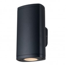 Svetilka za fasade LED ready ZEVI EL 2xGU10 max.2x10W IP54 črna