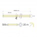 LED trak COB 25m 24V 11,2W/m 989lm 3000K IP20 DL PREMIUM 8mm CRI>90 (0,5m=5,6W/494,5lm)