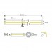 LED trak COB 5m 24V 11,2W/m 980lm 3000K IP20 DL STRIP 8mm CRI>90 (0,5m=5,6W/490lm)