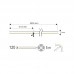 LED trak COB 5m 24V 11W/m 1180lm 6000K IP20 DL SLIM STRIP 5mm CRI>90 (0,5m=5,5W/590lm)