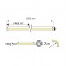 LED trak COB 25m 12V 13,4W/m 1160lm 4000K IP20 DL FREE CUT 8mm/free cut CRI>90 (0,5m=6,7W/580lm)