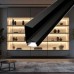 179308 LP SHELF alu LED profil črn brez pokrova